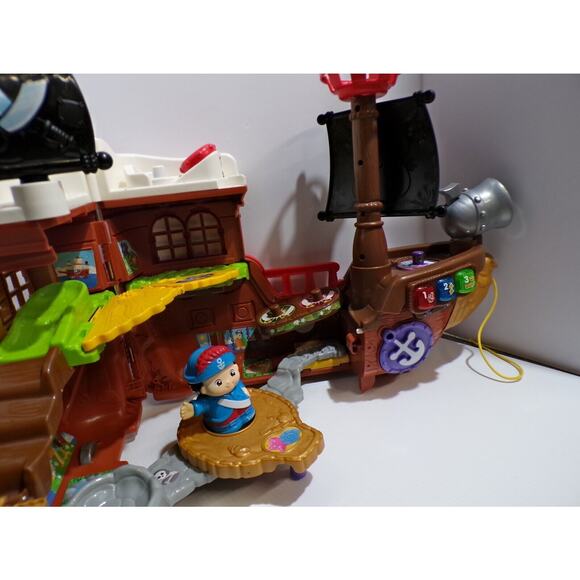 VTech Treasure Seekers Pirate Ship Boat Fold Out‎ Playset Works Missing Pieces - Picture 6 of 6